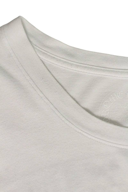 Chrome Hearts Back Label Long Sleeve Tee White Size XXL