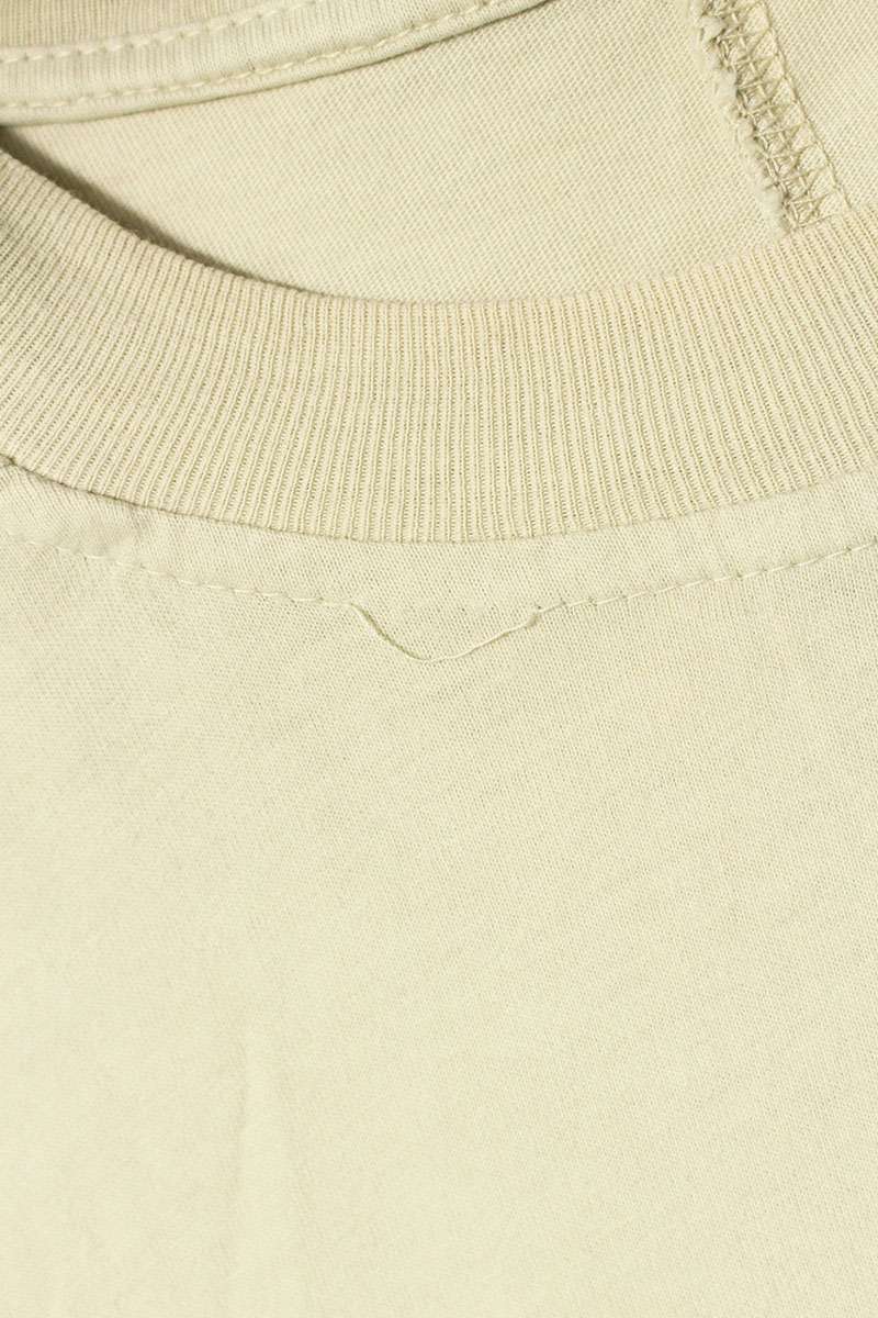 Rick Owens RN Oversized T-Shirt Gray Size ONE
