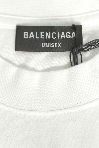 Balenciaga WFP Logo Print Oversized T-Shirt White Size XS
