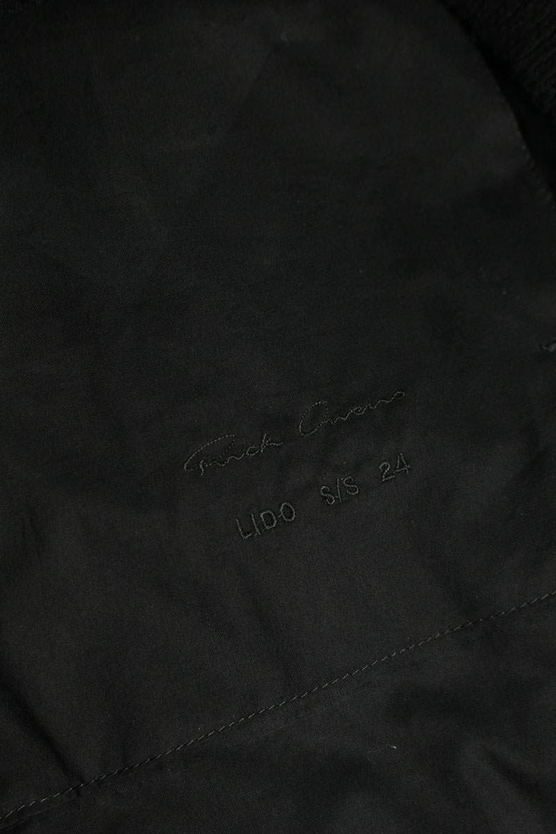 Rick Owens 24SS K 09 Oversized Vest Black Size 48