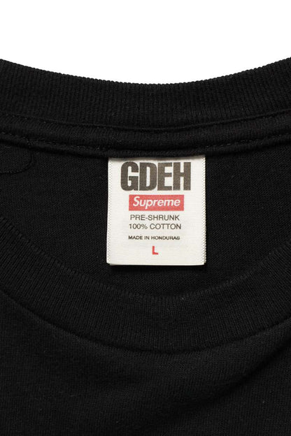 Vintage Supreme Tops - SUPREME x GOODENOUGH 25SS End Racism Tee T-Shirt Black Size L - Authentic Archive