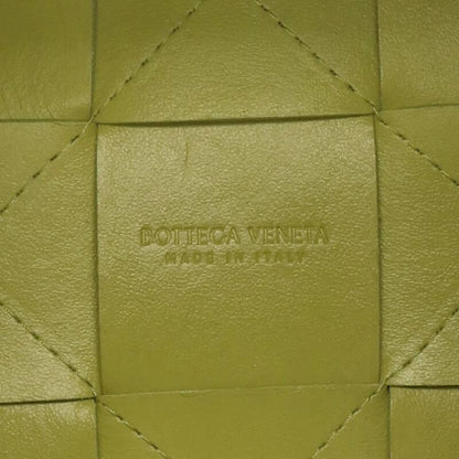 Bottega Veneta Leather Shoulder Bag Yellow