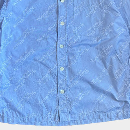 KENZO x Verdy 24SS Logo Shirt Blue Size L
