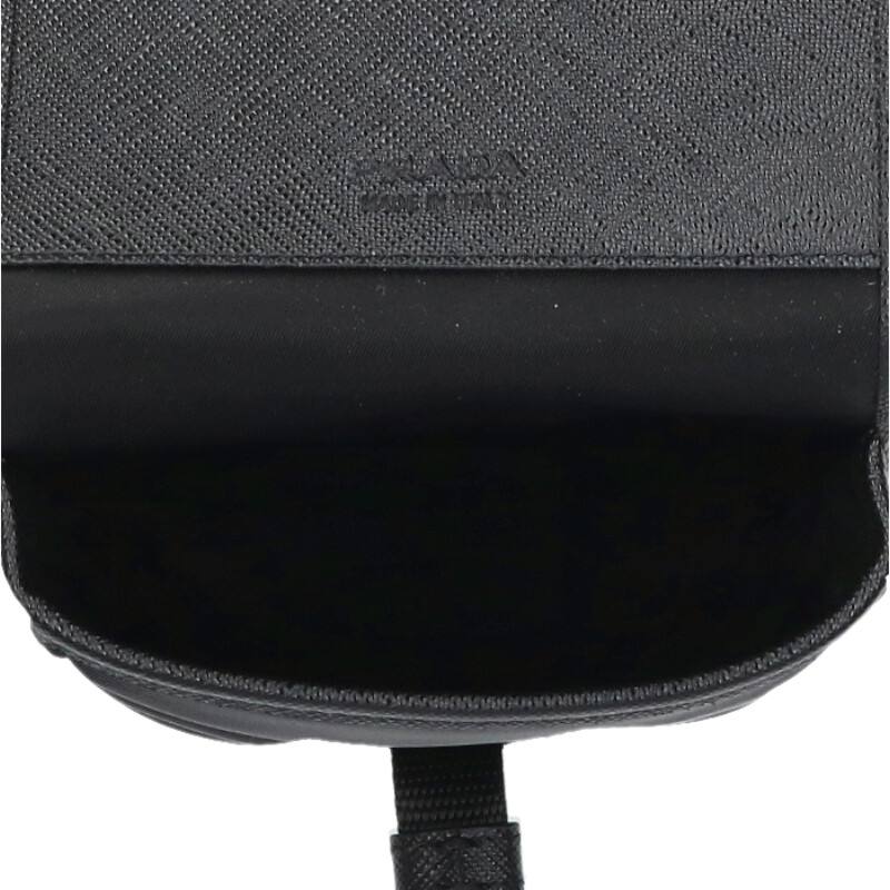 Prada Phone Shoulder Bag Black One Size