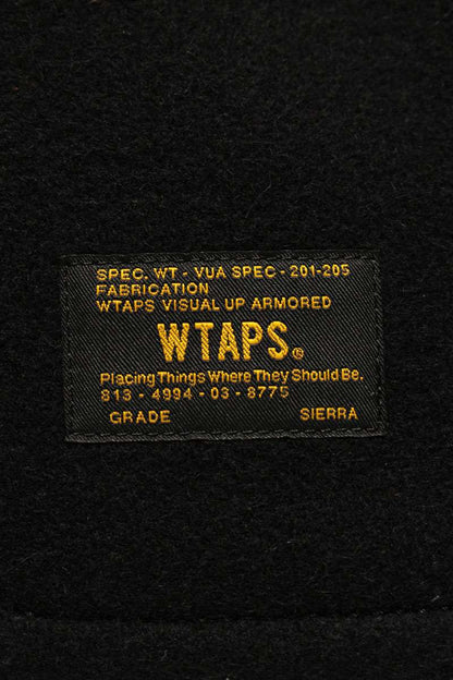 Wtaps 13AW LACK WATCH S Wool Coat Black Size 1