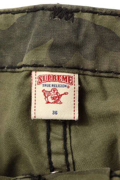 SUPREME 25AW Patchwork Cargo Pant Green Size 36