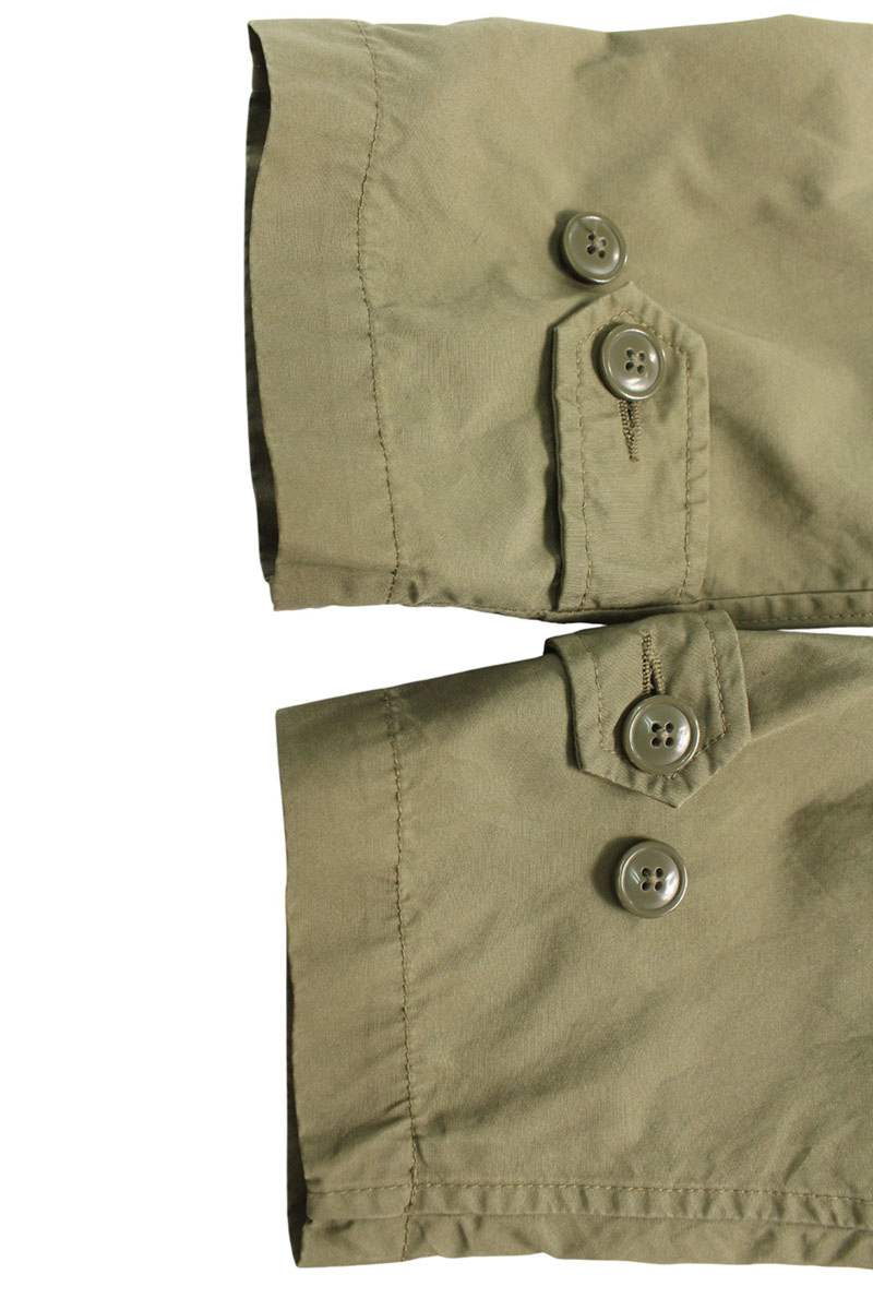 Supreme 11AW Leopard Line Trench Coat Green Size M