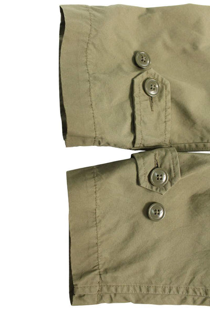 Supreme 11AW Leopard Line Trench Coat Green Size M