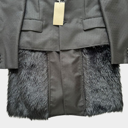 COMME DES GARCONS HOMME PLUS 23AW Chester Coat Black