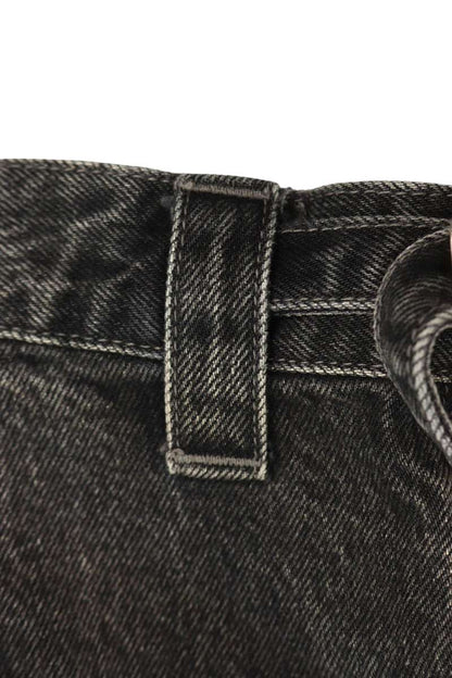 Balenciaga 22SS Stud Denim Pants Black Size 32