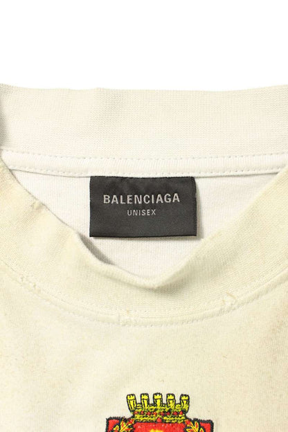 Balenciaga 23SS Patchwork T-Shirt Gray Size 1