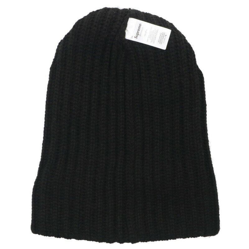 Supreme 25AW Classic Logo knit hat Black One Size