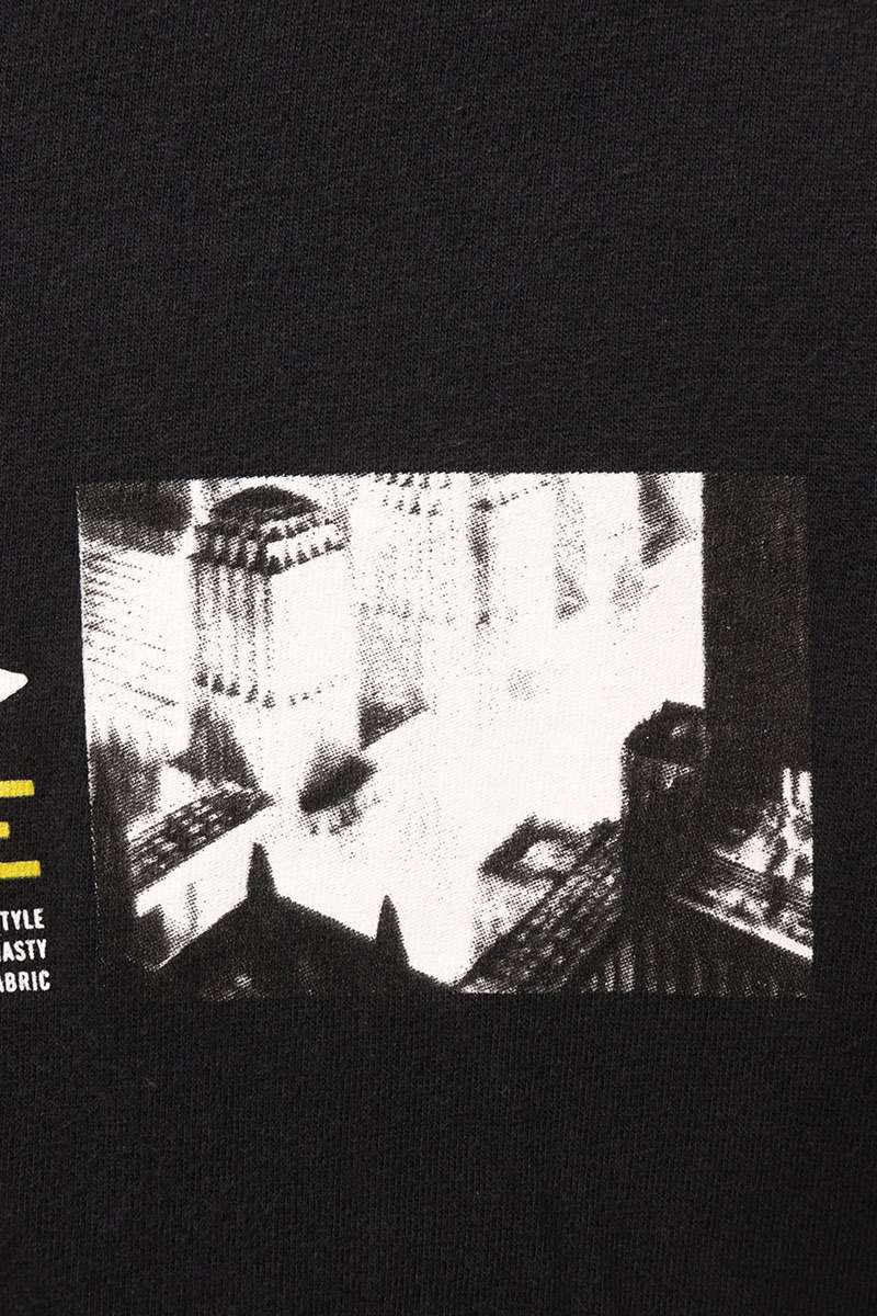 Supreme Zoo York Dynasty Tee Print T-Shirt Black Size XL