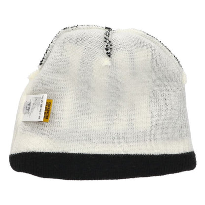 Saint Michael 25AW KLF Beanie White x Black