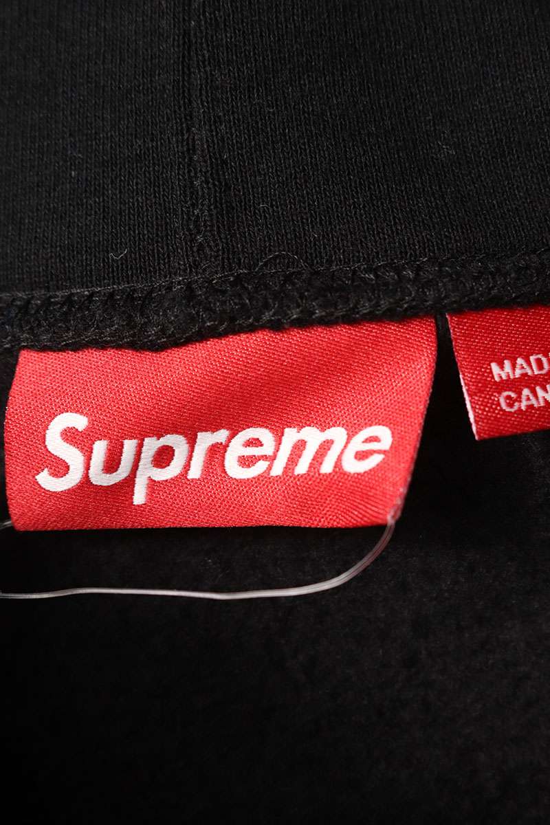 Supreme 25SS Zoo York Hooded Sweatshirt Black Size L