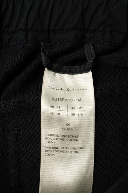 Rick Owens 18AW Cargo Jog Long Pants Black Size 34