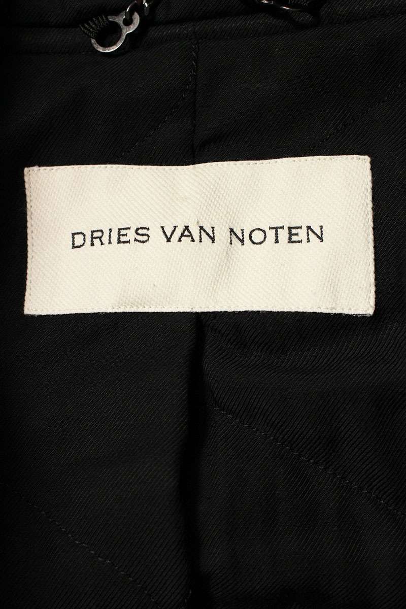Dries Van Noten Stud Zip Up Blouson Black Size M
