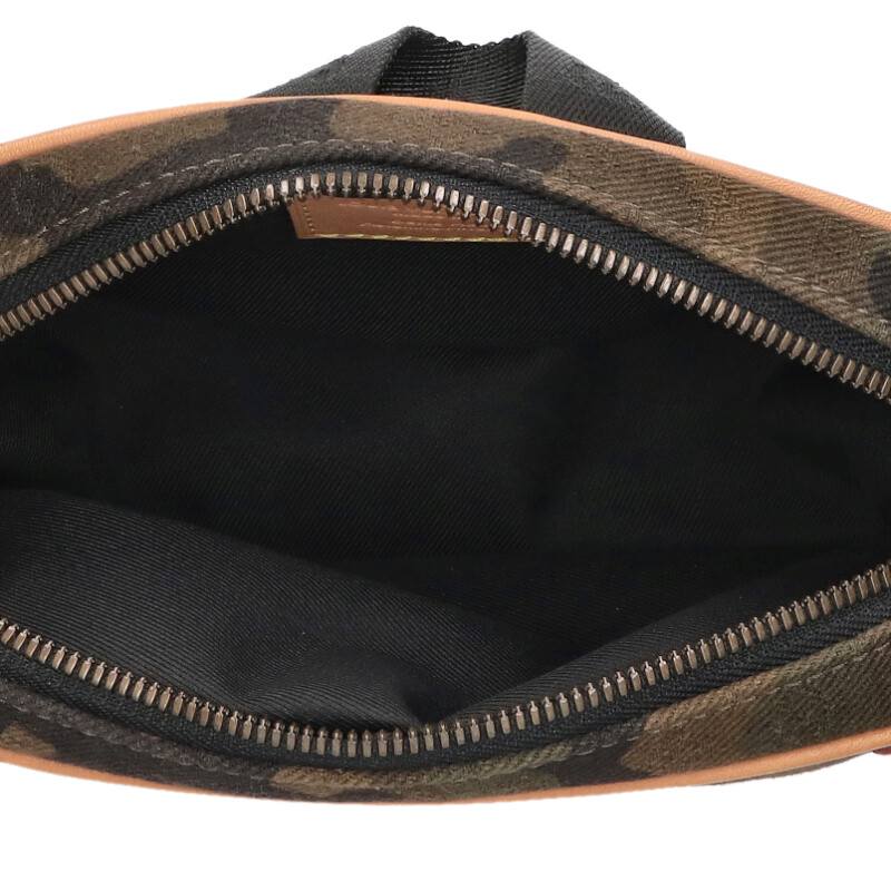 SUPREME LOUISVUITTON Camouflage Monogram Waist Bag Brown One Size