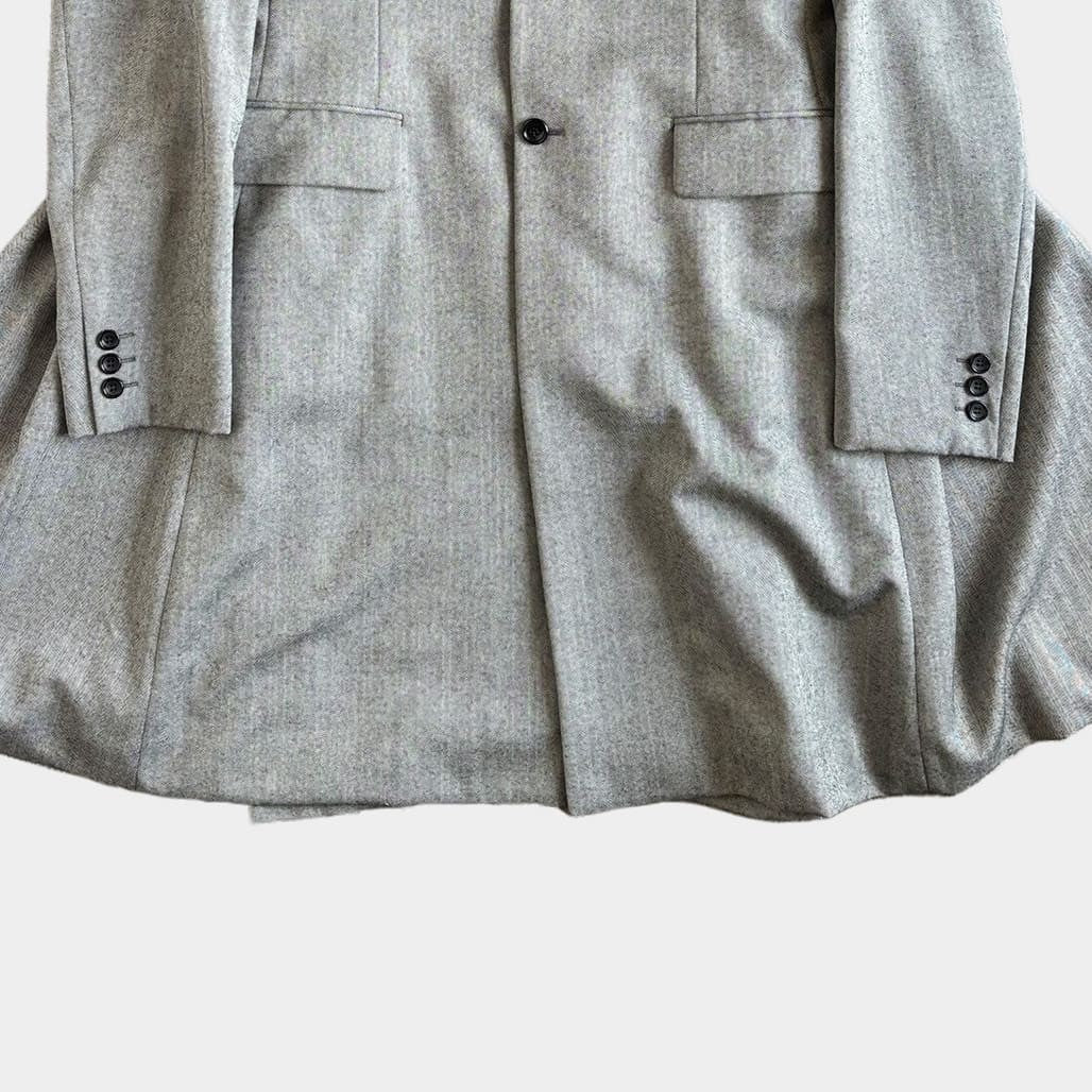 COMME DES GARCONS HOMME PLUS 23SS ANOTHER KIND OF PANK Chester Coat Gray Size M