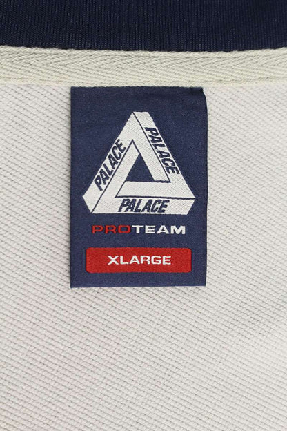 Palace pro team polyknit funnel Jacket Beige x Blue Size XL