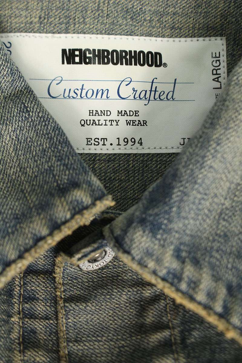 Neighborhood Denim Jacket Blue Size L