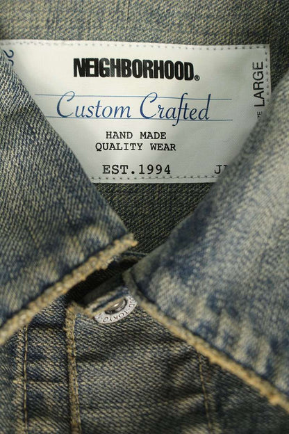 Neighborhood Denim Jacket Blue Size L