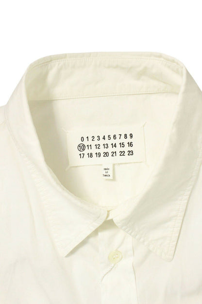 Maison Margiela Garment Dyed Cotton Poplin Long Size 41