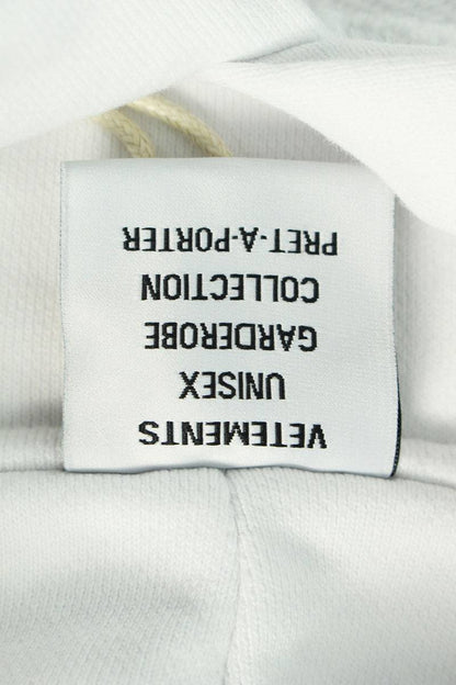 Vetements 23AW WHITE Logo Hoodie White Size S