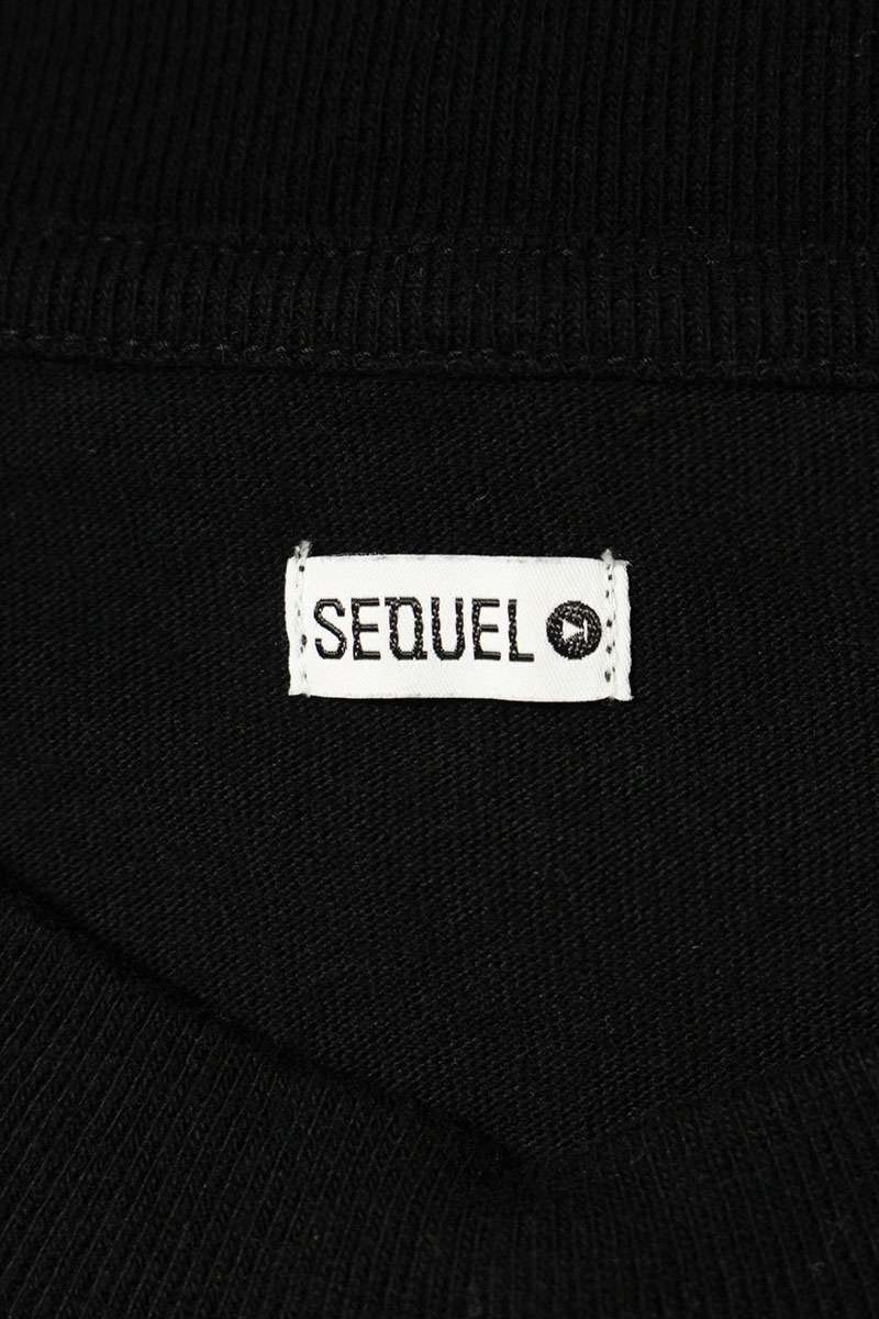 SEQUEL MODELS SUCK Print T-Shirt Black Size XL