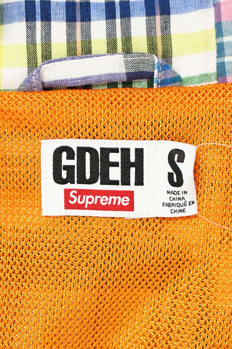 Supreme x GOODENOUGH 25SS GOODENOUGH Patchwork Hooded Jacket Blouson Size S