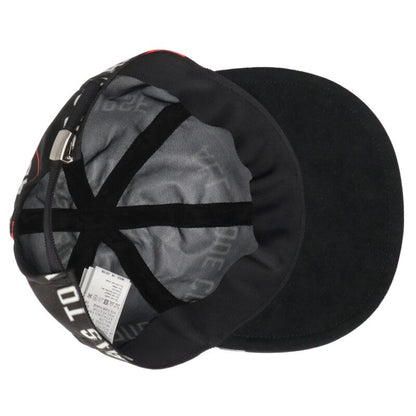 Sacai All-Over Print Hat Black One Size