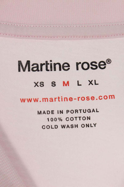 Martine Rose Graphic T-Shirt Pink Size M