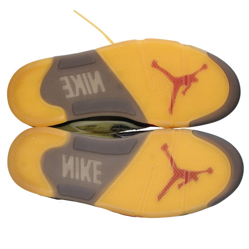 NIKE OFF-WHITE Sneakers White x Red Size 27cm