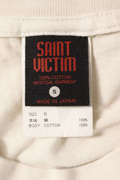 Saint Michael 24SS Print T-Shirt White Size S