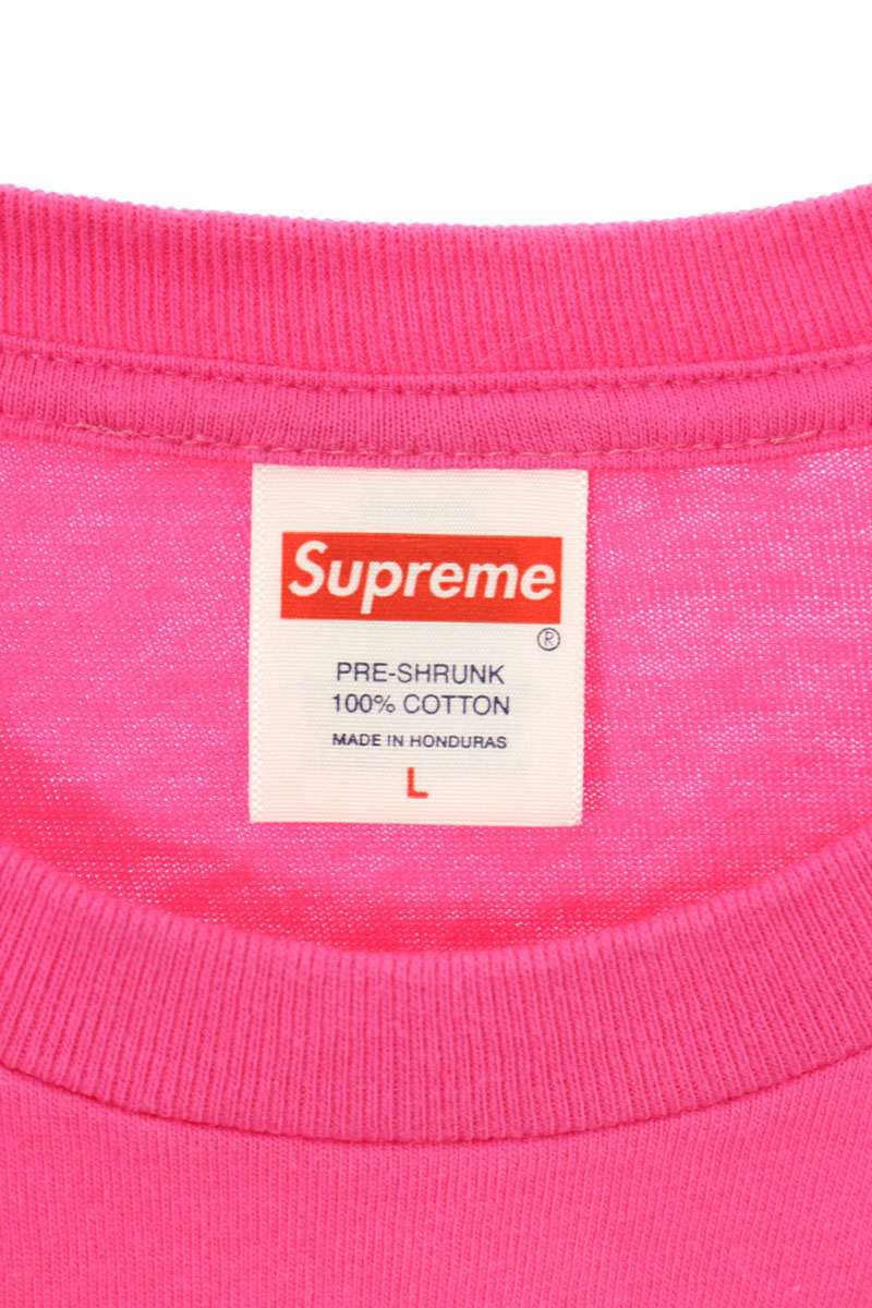 Supreme All Dogs Go To Heaven Tee Print T-Shirt Pink Size L