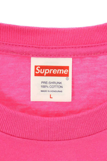 Supreme All Dogs Go To Heaven Tee Print T-Shirt Pink Size L