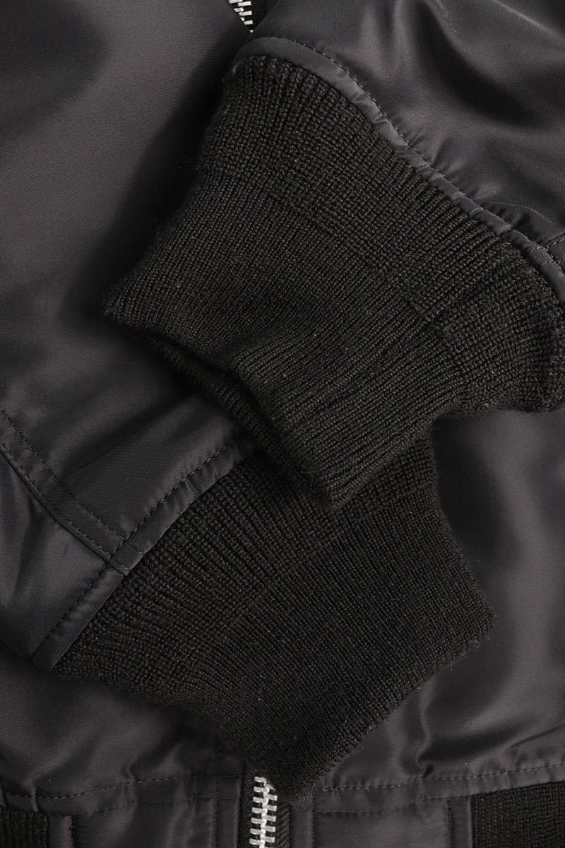Sacai Patchwork GONZMA1 Blouson Black Size 4