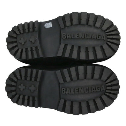 BALENCIAGA Alaska Mouton Big Boots Black Size 10.5