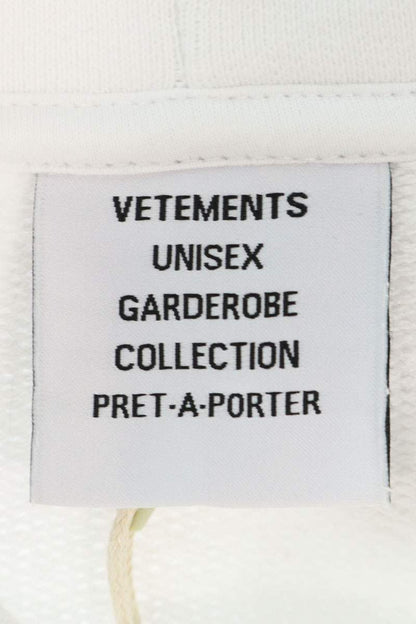 Vetements 24AW Logo Hoodie White Size XL