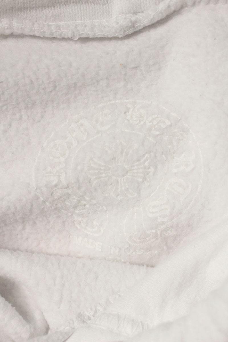 Chrome Hearts SWTSHRT PLVR LTD Pullover Hoodie White x Red Size XL