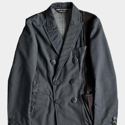 COMME DES GARCONS HOMME PLUS 13SS POOR KING Chester Coat Black Size XS