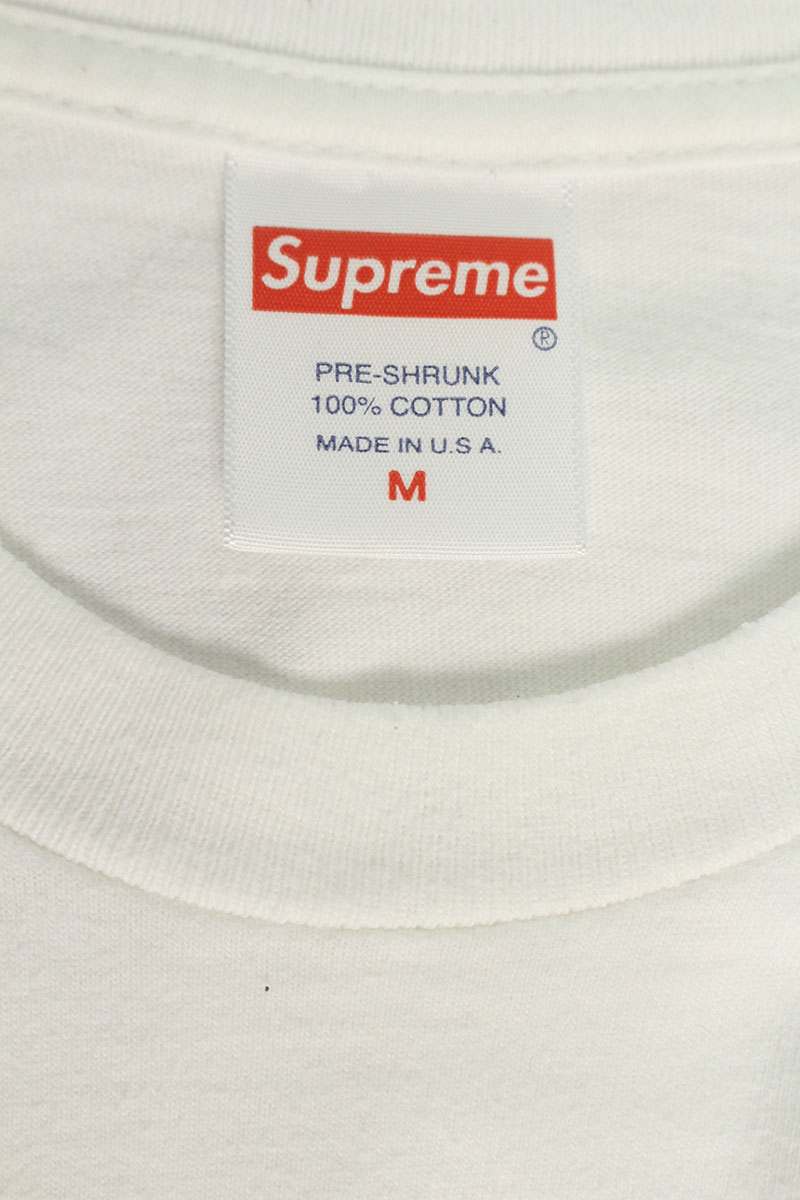 Supreme 23SS Kurt Cobain Tee Print T-Shirt White Size M