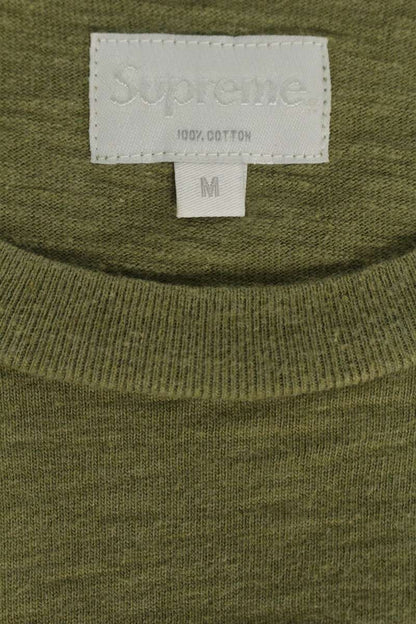 Supreme ZULU Print Long Sleeve T-Shirt Green Size M