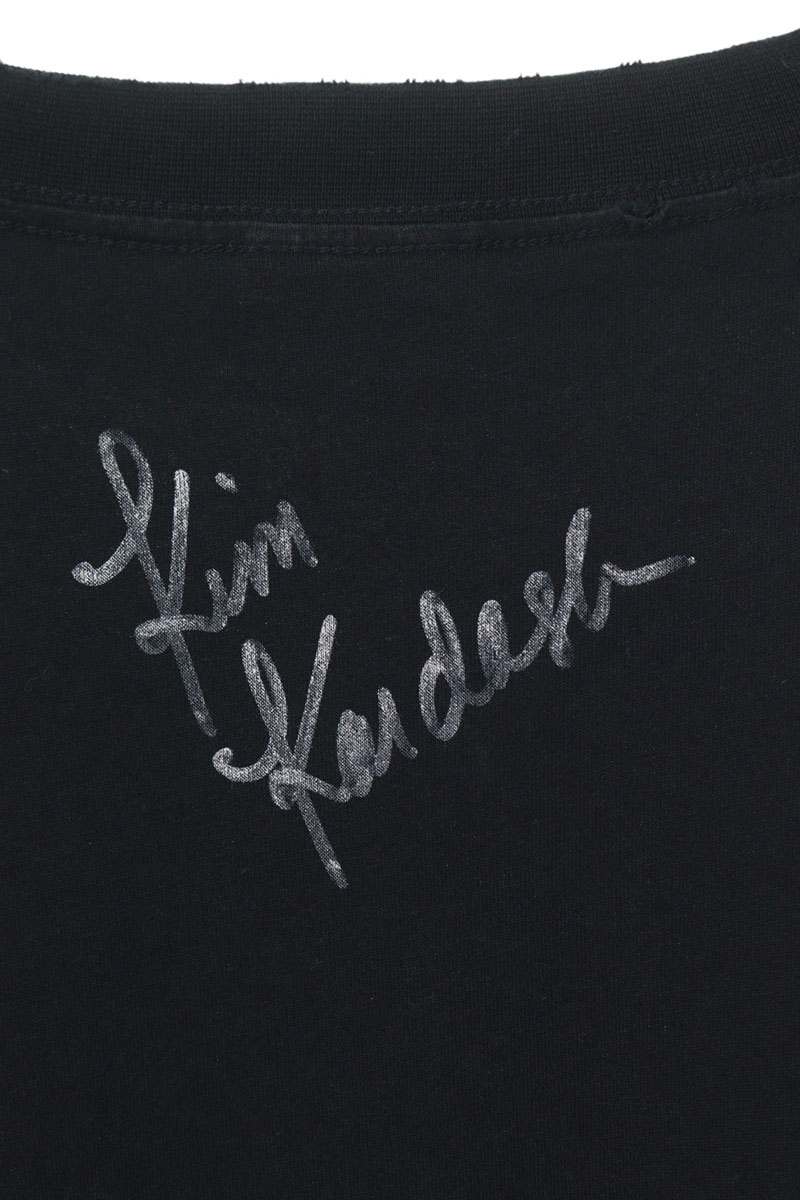 BALENCIAGA 25SS Kim K Oversized T-Shirt Black Size XL