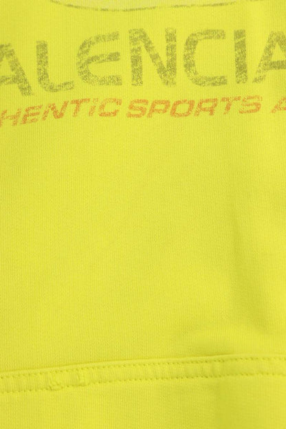 Vintage Balenciaga Tops - BALENCIAGA 24SS Logo Print Pullover Hoodie Yellow Size M - Authentic Archive