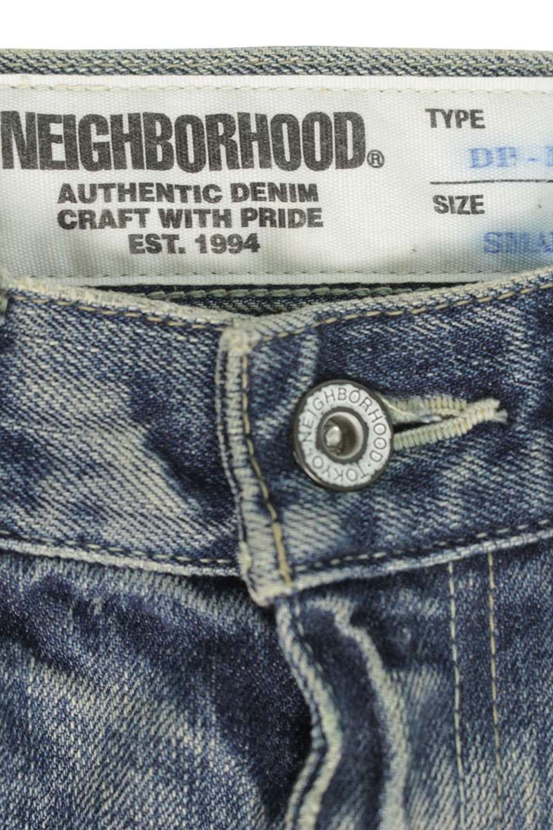 Neighborhood 19SS CLAW SAVAGE DP MID Denim Pants Blue Size S