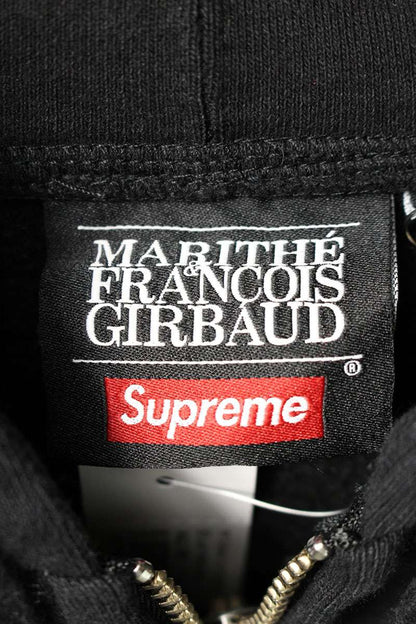 Supreme x FRANCOIS GIRBAUD 25SS Zip Up Hooded Sweatshirt Black Size M