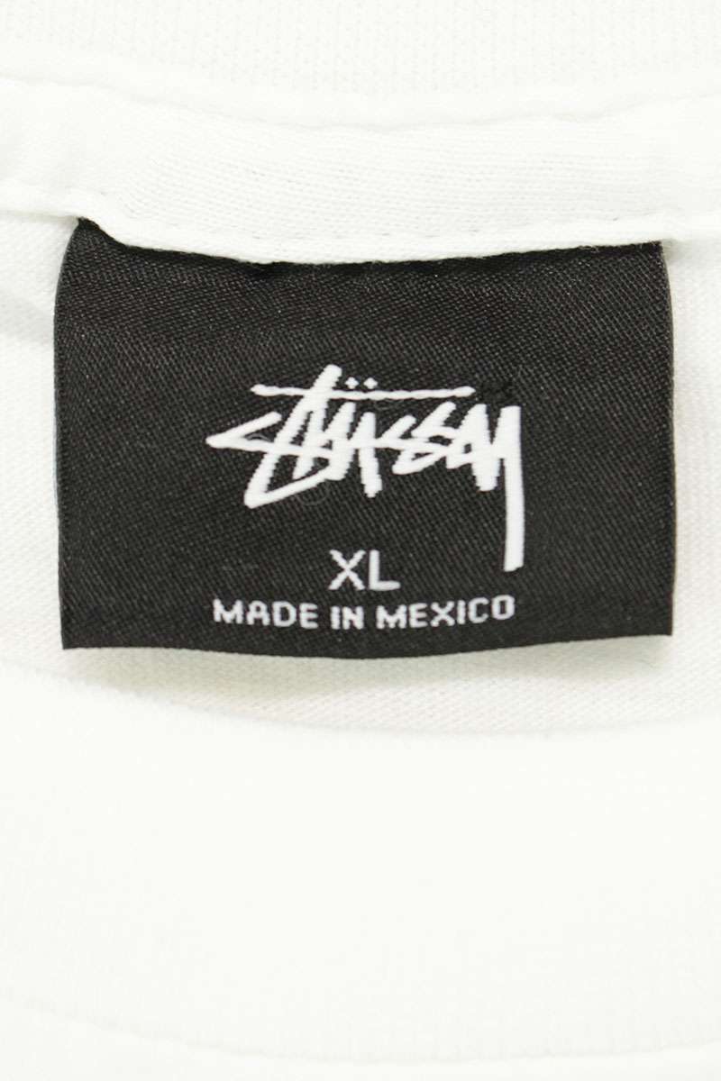 Stussy x Dover Street Market Print Long Sleeve T-Shirt White Size XL