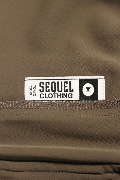 SEQUEL Logo Embroidered Shorts Brown Size US 34