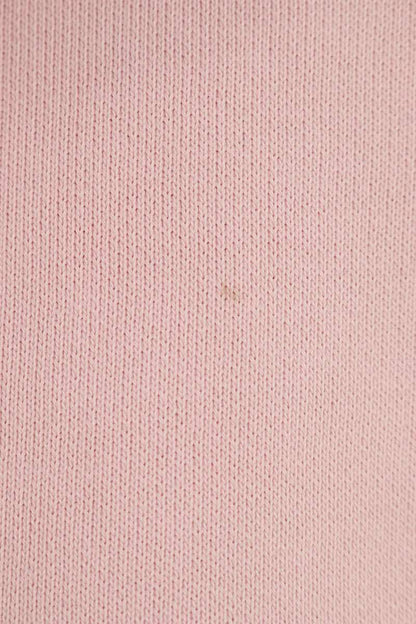 Vetements 21SS Logo Embroidered Hoodie Pink Size S